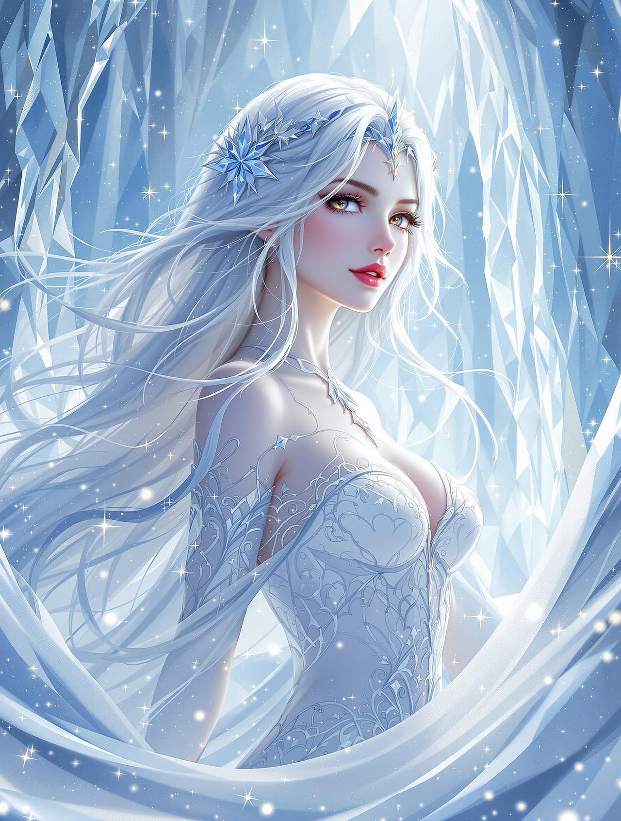 短剧搜索大全《雪族霜华》海报 - 奇幻、古装题材短剧